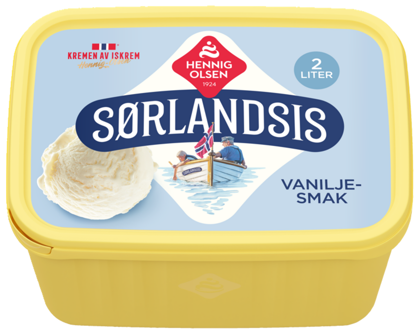 Sørlandsis Vaniljesmak