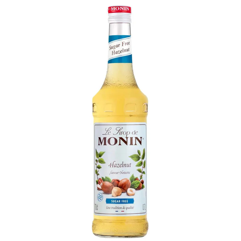 Monin Kaffesirup Hasselnøtt SUKKERFRI 70 cl