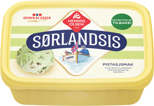 Sørlandsis Pistasjsmak
