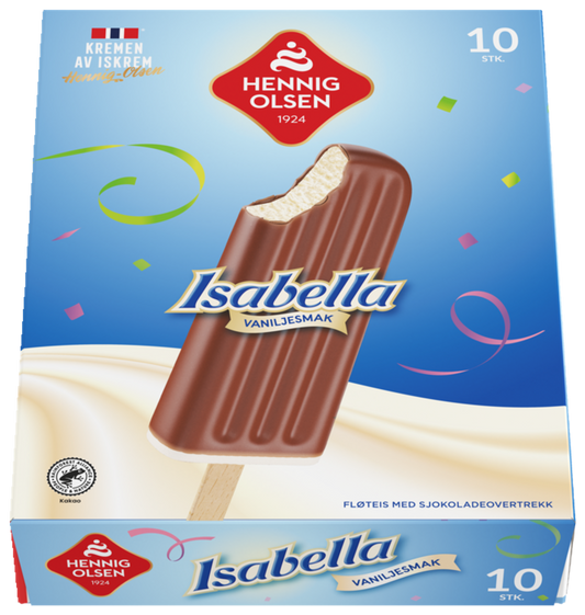 Isabella Vaniljesmak 10 stk