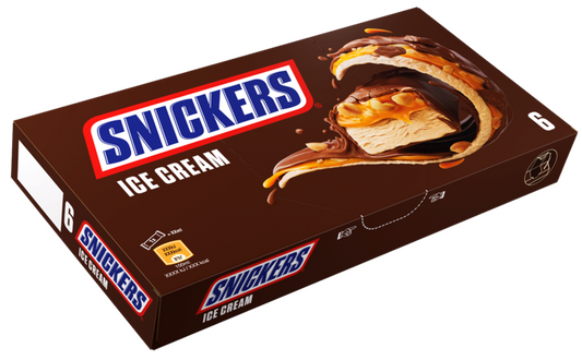 Snickers 6 stk