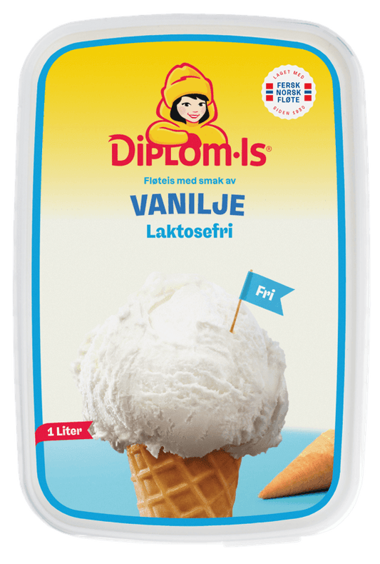 Vanilje Laktosefri 1 l