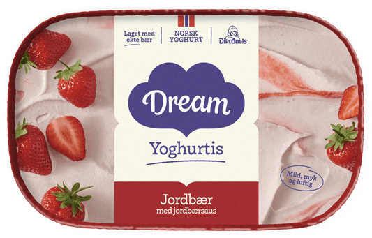 Dream Jordbær 640ml