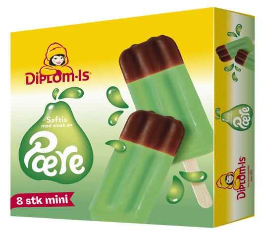 Pæreis mini 8 stk
