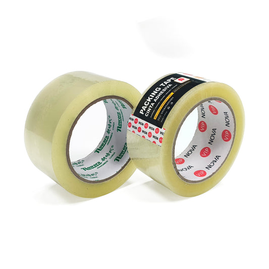 One Package Custom Packaging Tape Set OPP Tape Roll with Sticker
