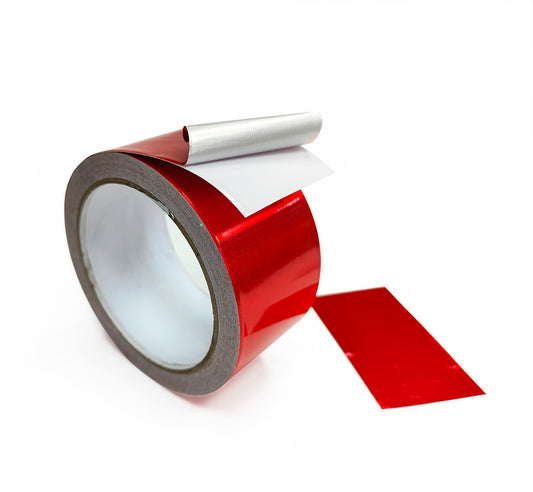 Red High Temp Resistant Aluminum Foil Tape