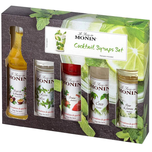 Monin Gavesett Cocktail 5 flasker x 50ml.